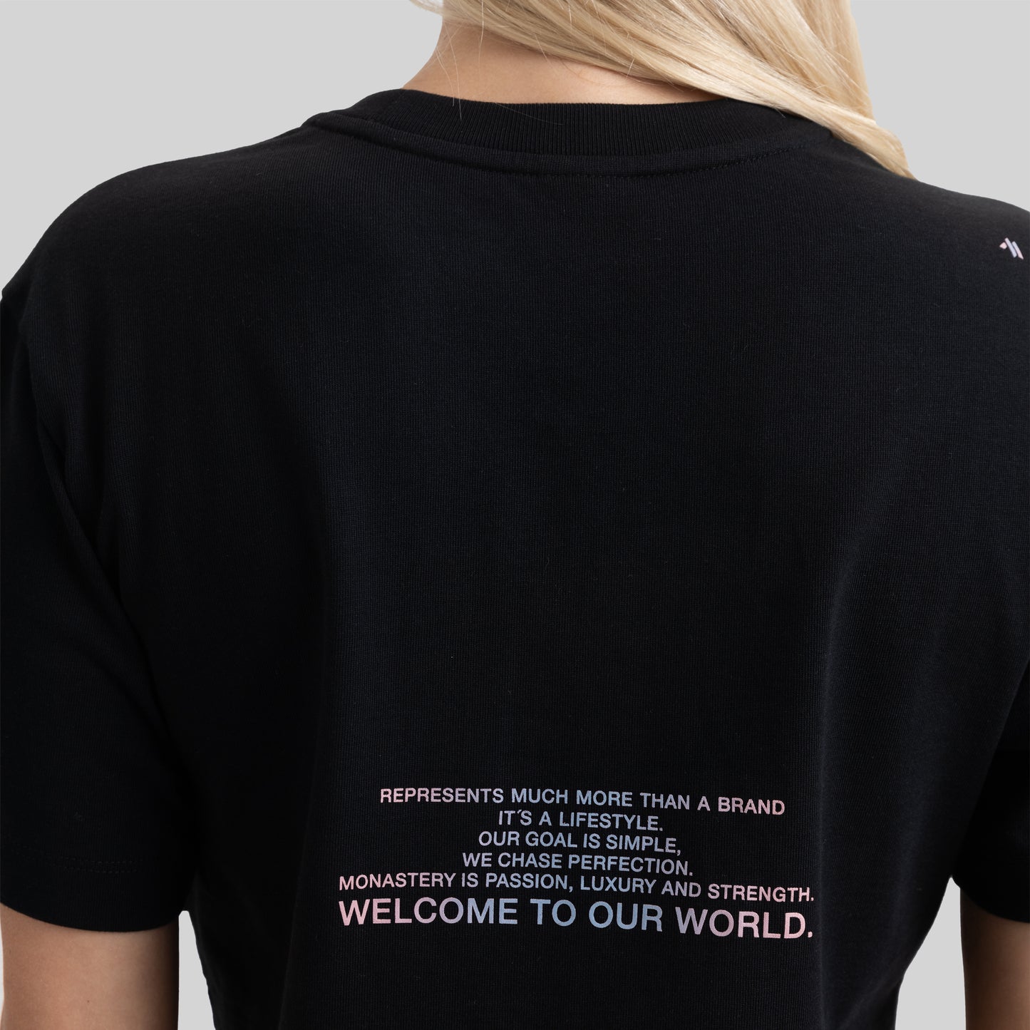 SIERRA CROP TOP BLACK W