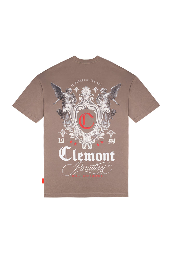 EUFORIA T-SHIRT MEN TAUPE