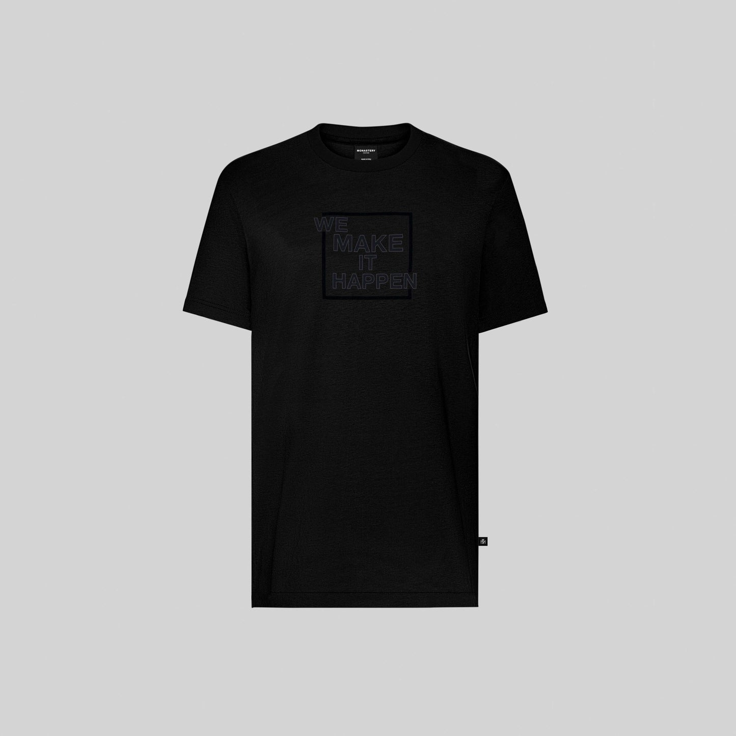NUVOLARI T-SHIRT BLACK MEN REGULAR