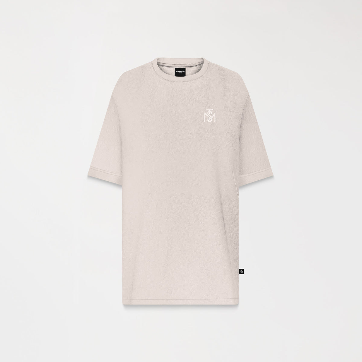 TEMPLUM T-SHIRT OVERSIZED MEN SIMPLY TAUPE