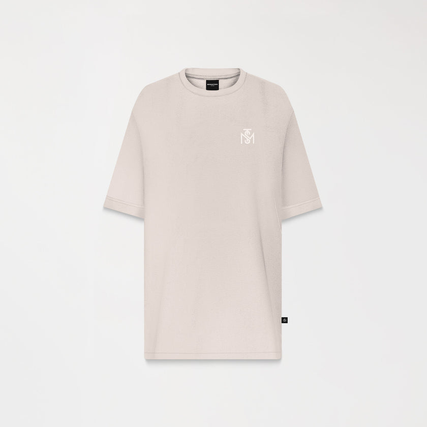 TEMPLUM T-SHIRT OVERSIZED MEN SIMPLY TAUPE
