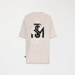 TEMPLUM T-SHIRT OVERSIZED MEN SIMPLY TAUPE