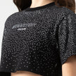 TESSIE CROP TOP BLACK W