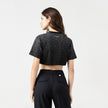 TESSIE CROP TOP BLACK W