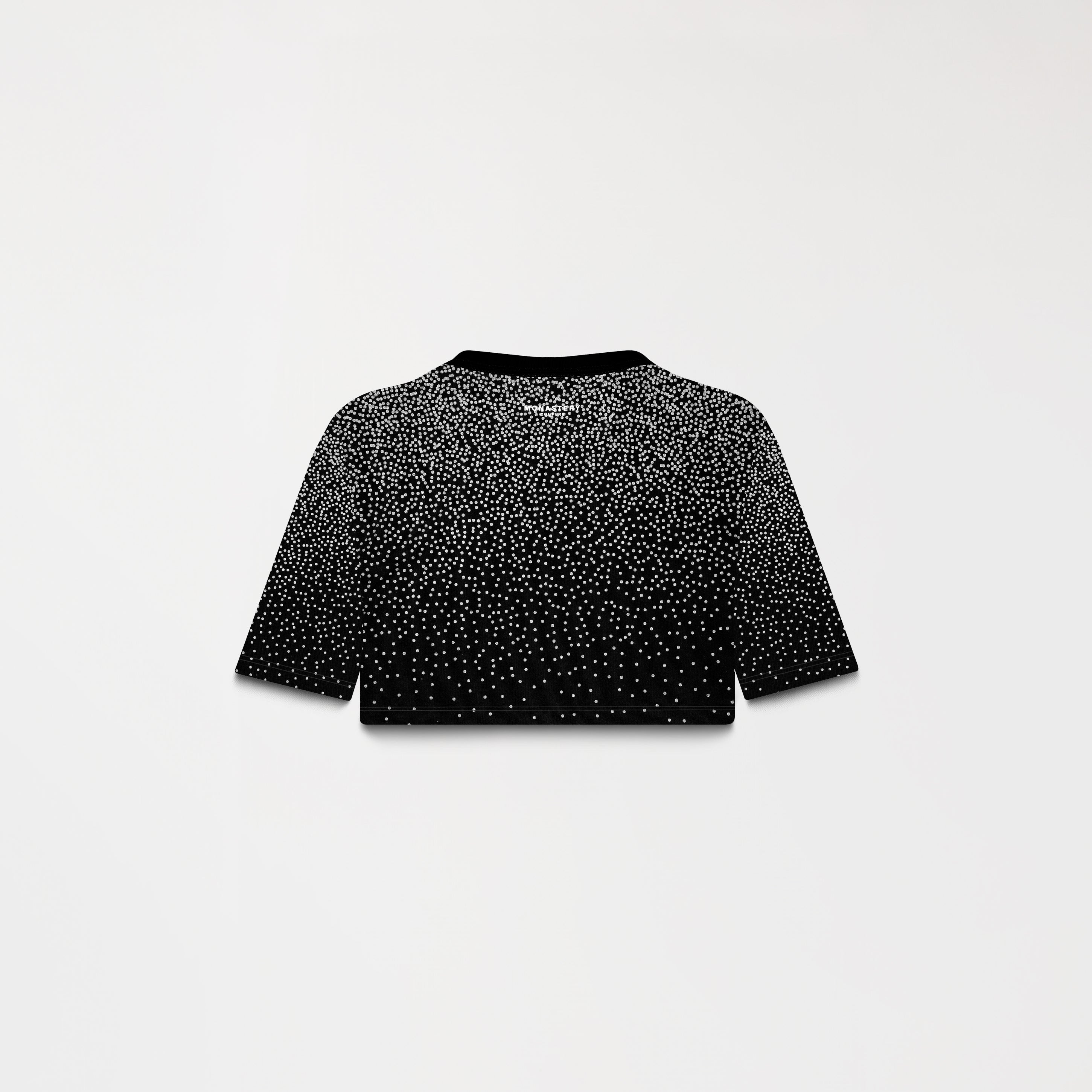 TESSIE CROP TOP BLACK W