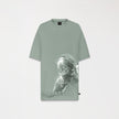VENTURE T-SHIRT OVERSIZED MEN ICEBERG GREEN