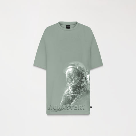 VENTURE T-SHIRT OVERSIZED MEN ICEBERG GREEN