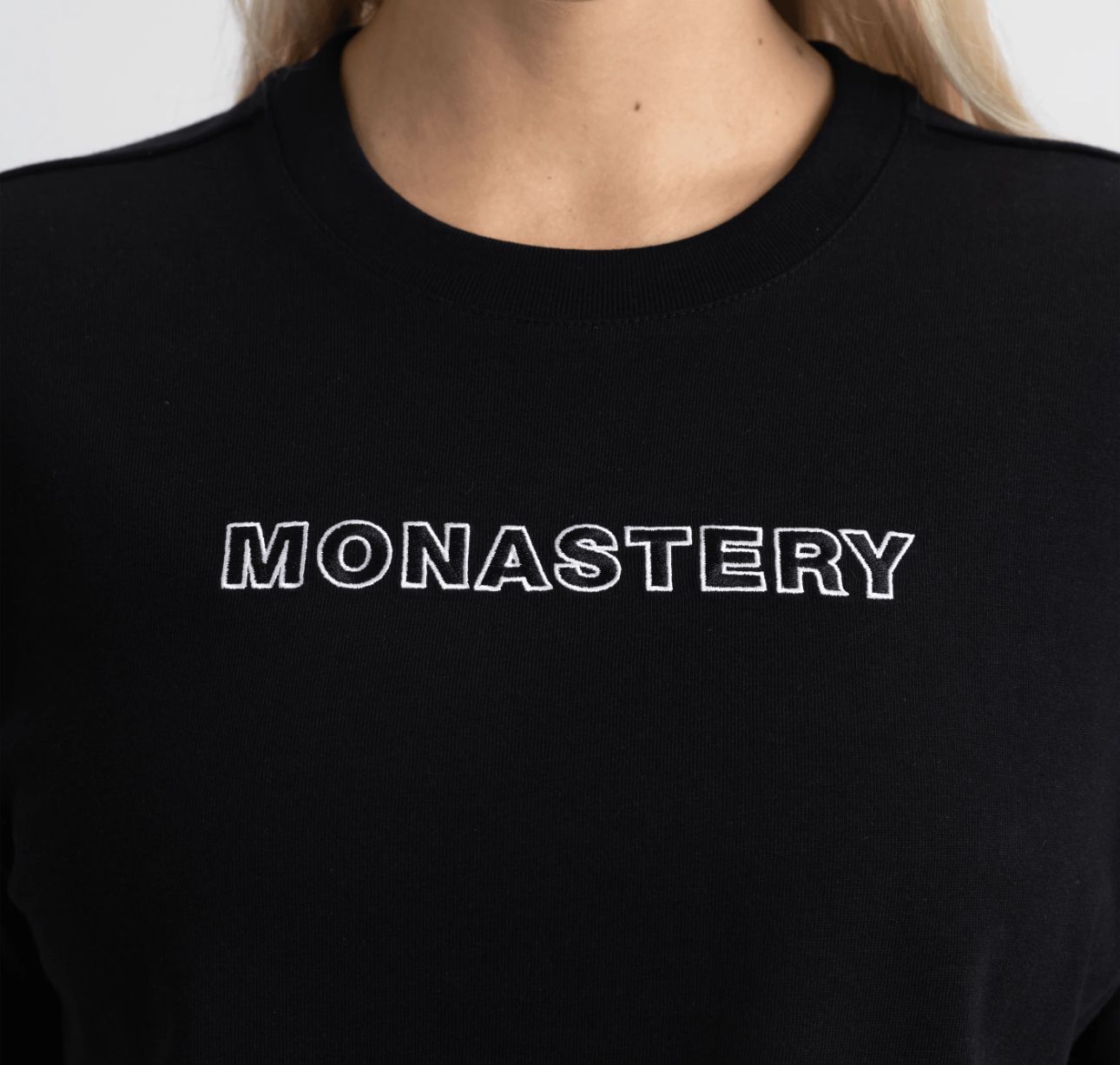 LYKAN CROP TOP BLACK W