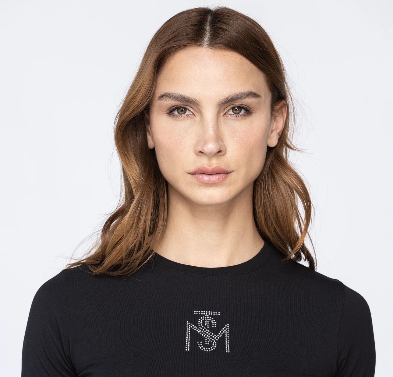 SHINE T-SHIRT BLACK W